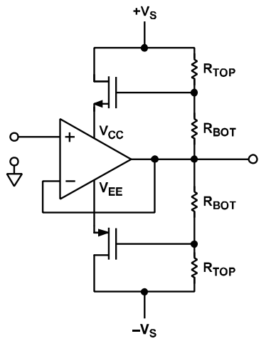 常规运算放大器的自举电路设计-芯城品牌采购网